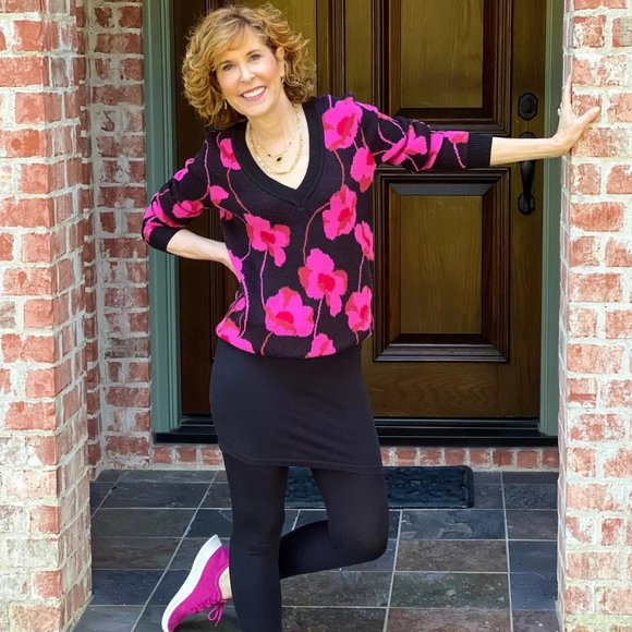 Cabi 4102 Rococo Pullover Fall 2021 Collection Large EUC